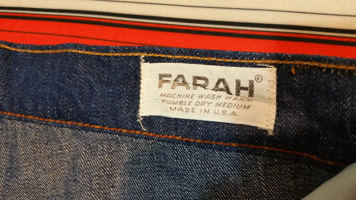 Bare gør Kig forbi Vær forsigtig Bell Bottom Jeans by Farah Vintage 30 Waist Made In USA – thefuzzyfelt