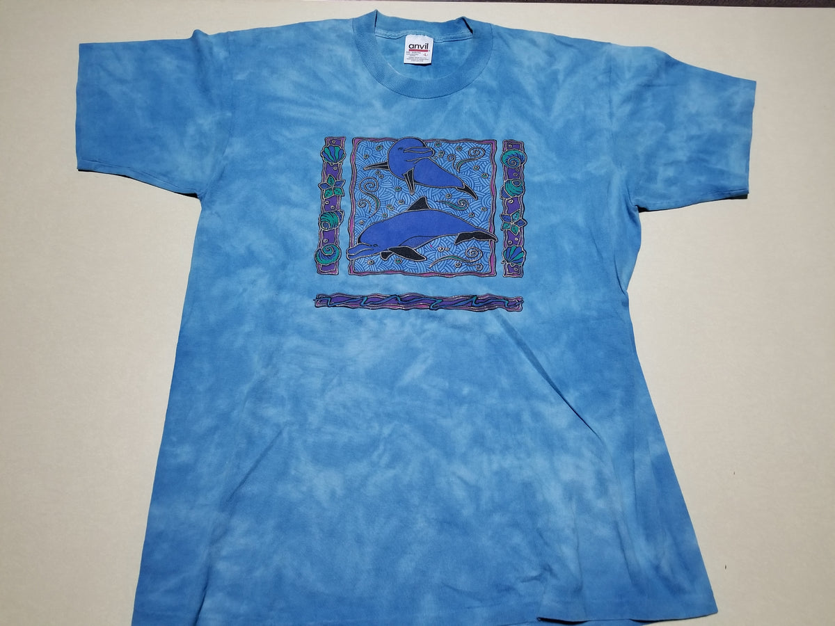 Whale Blue Tie Dye T-Shirt