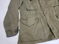 Original WWII M43 Field Jacket M-1943 38R Vintage 40's Army Military Issue Coat