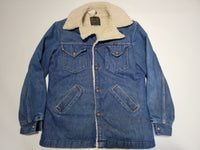 Wrangler Vintage 70's Wrange Sherpa Lined Button Up Jean Jacket