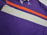 Michael Jordan Jumpman Vintage Y2K Rugby Phoenix Suns Colorway Polo Long Sleeve Shirt