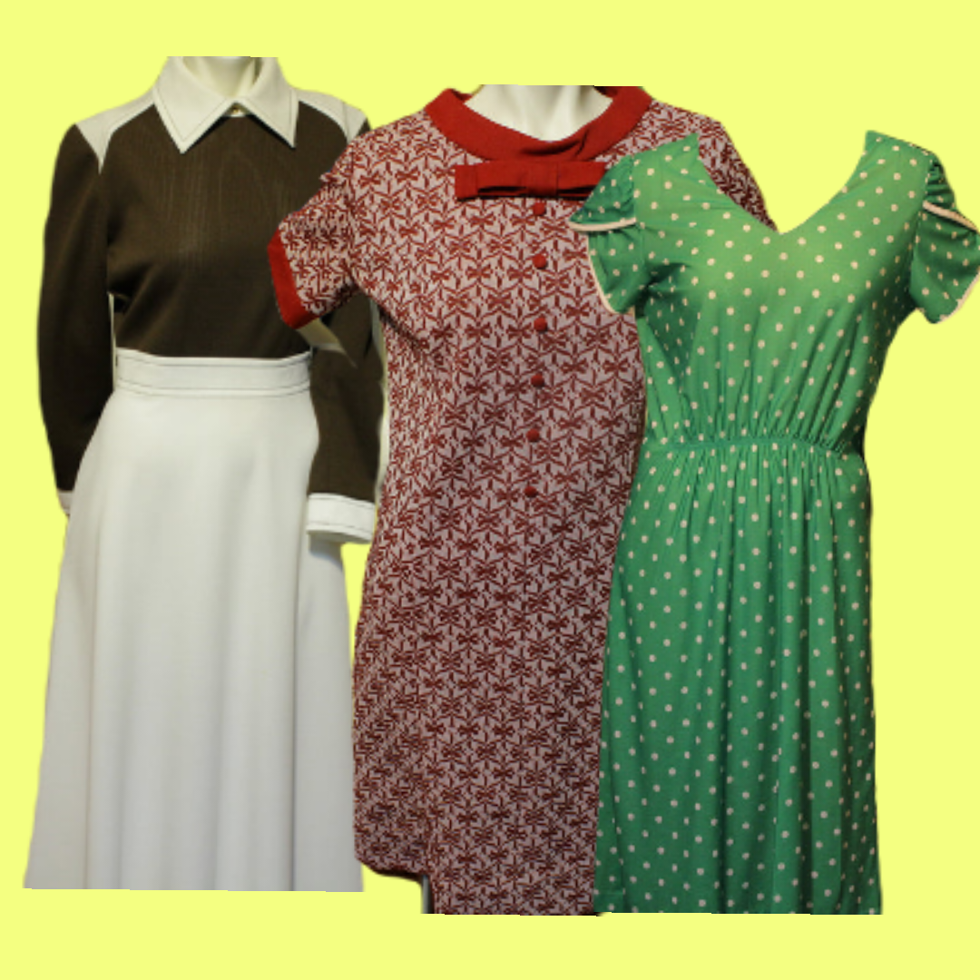 Vintage Wholesale Bundle of 3 Womens Dresses