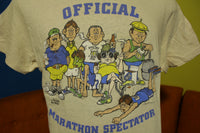 Official Marathon Spectator Vtg Hanes 1980 J Angus McLean 80's Single Stitch T-Shirt