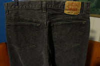 Levis Very RARE!! 501-0658 80s Made In USA Black Jeans Button Fly Blank Tab