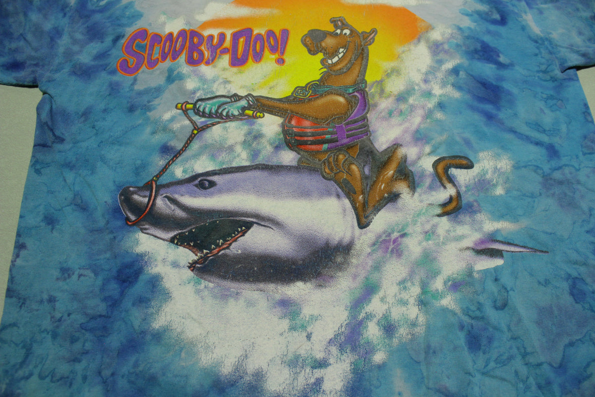 Scooby Doo 2000 Tie Dye Cartoon Network Vintage Shark Wear R U T-Shirt