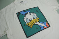 Donald Duck Angry Disney Store Made in USA 90's Character T-Shirt