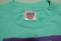 Switch to Seafirst Seattle Vintage Oneita Power T Single Stitch Made in USA Bank T-Shirt