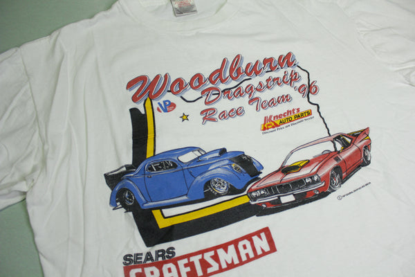 Woodburn Dragstrip 1996 Sears Craftsman Vintage 90's Racing Oneita T-Shirt