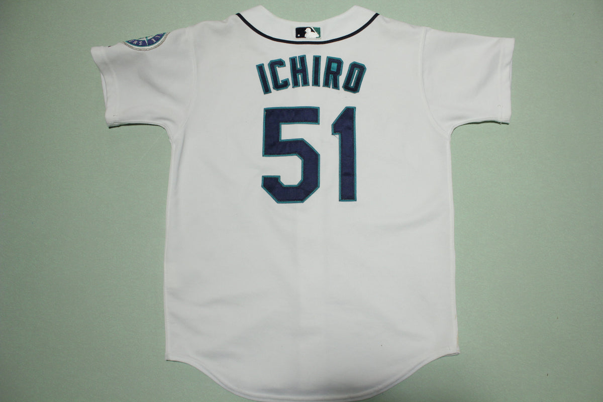 Ichiro Suzuki Jersey Seattle Mariners Retro Throwback Stitched 