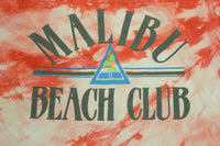 Malibu Beach Club Vintage Single Stitch Tie Dye Royal First Class Made in USA T-Shirt
