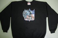 LA Raiders Hanes Vintage 80's 90's Made in USA Helmet NFL Logo Crewneck Sweatshirt