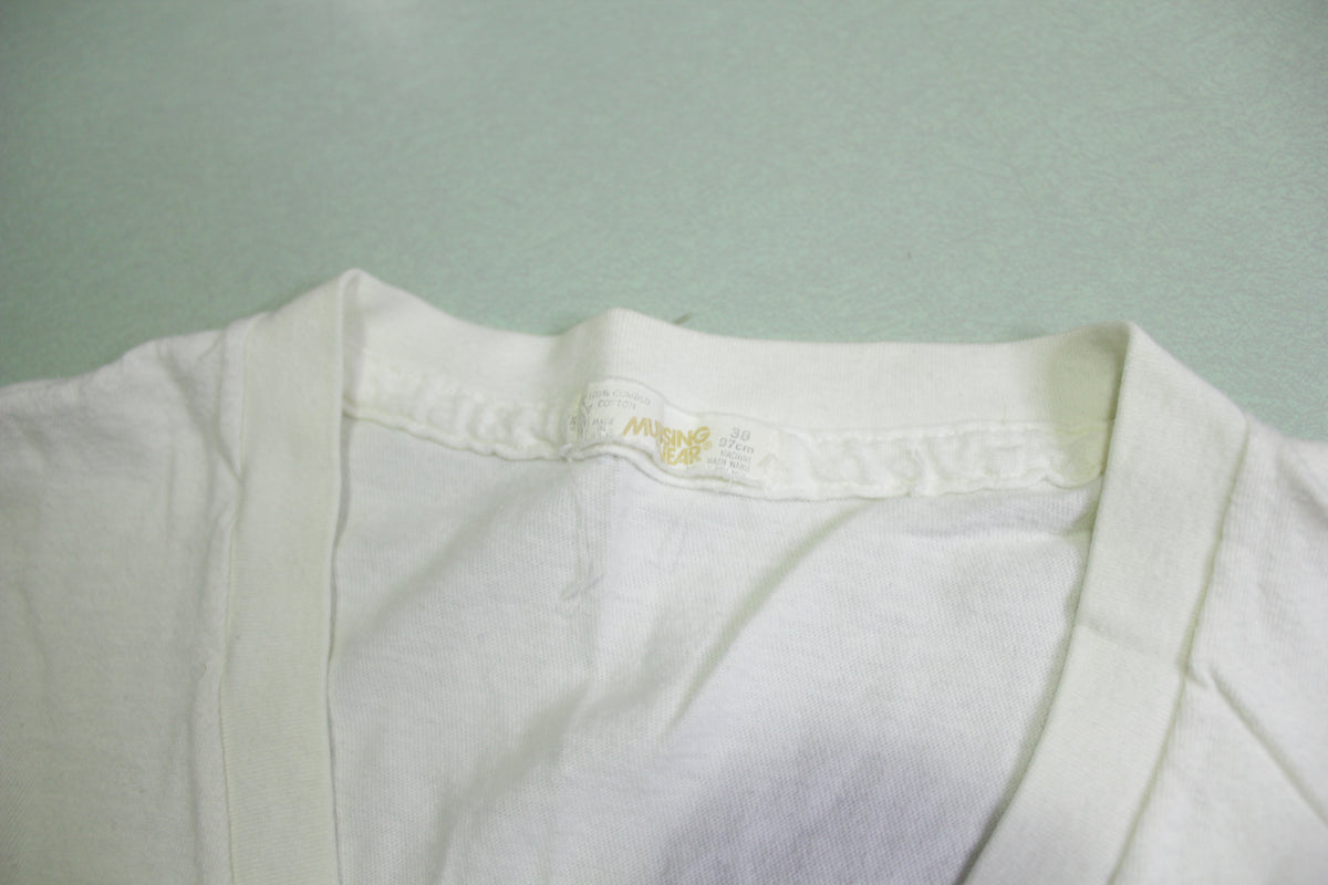 Betty Boop Broken Heart Vintage 80's V-Neck T-Shirt