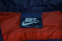 Nike Vintage 80's Pullover Windbreaker Center Pouch Red White Blue Track Jacket