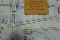 Levis 521 Vintage 90s Stone Washed Made In USA 12521-0233 Denim Jeans