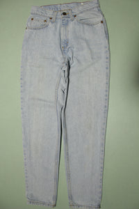 Levis 521 Vintage 90s Stone Washed Made In USA 12521-0233 Denim Jeans
