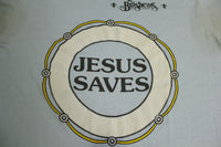 Jesus Saves The Brashears Vintage 90's Single Stitch USA T-Shirt
