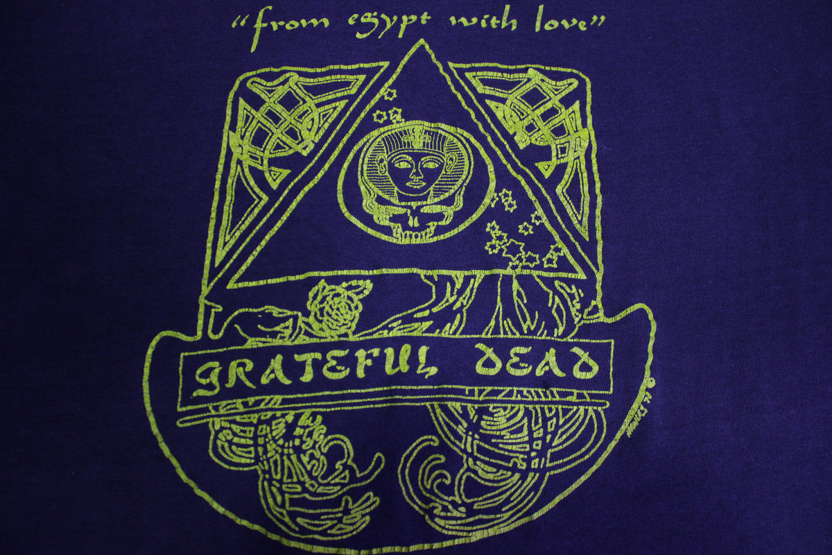 Grateful Dead Vintage 1978 From Egypt With Love Artist 70's Single Stitch RARE T-Shirt