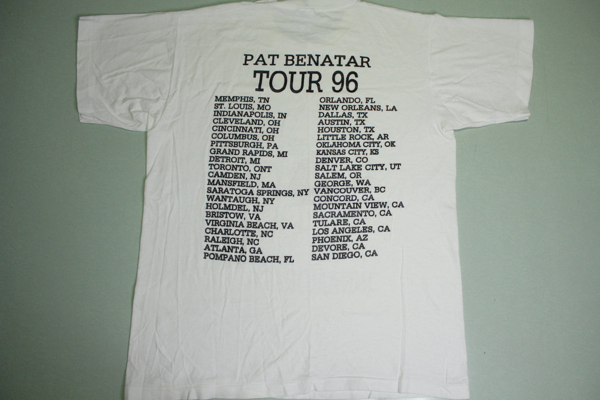 Pat Benetar Vintage 1996 Innamorata USA Tour Concert Single Stitch Rock T-Shirt