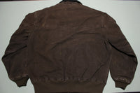 Carhartt J14 DKB Lined Duck Canvas Cowboy Collar Jacket Santa Fe Workwear Coat
