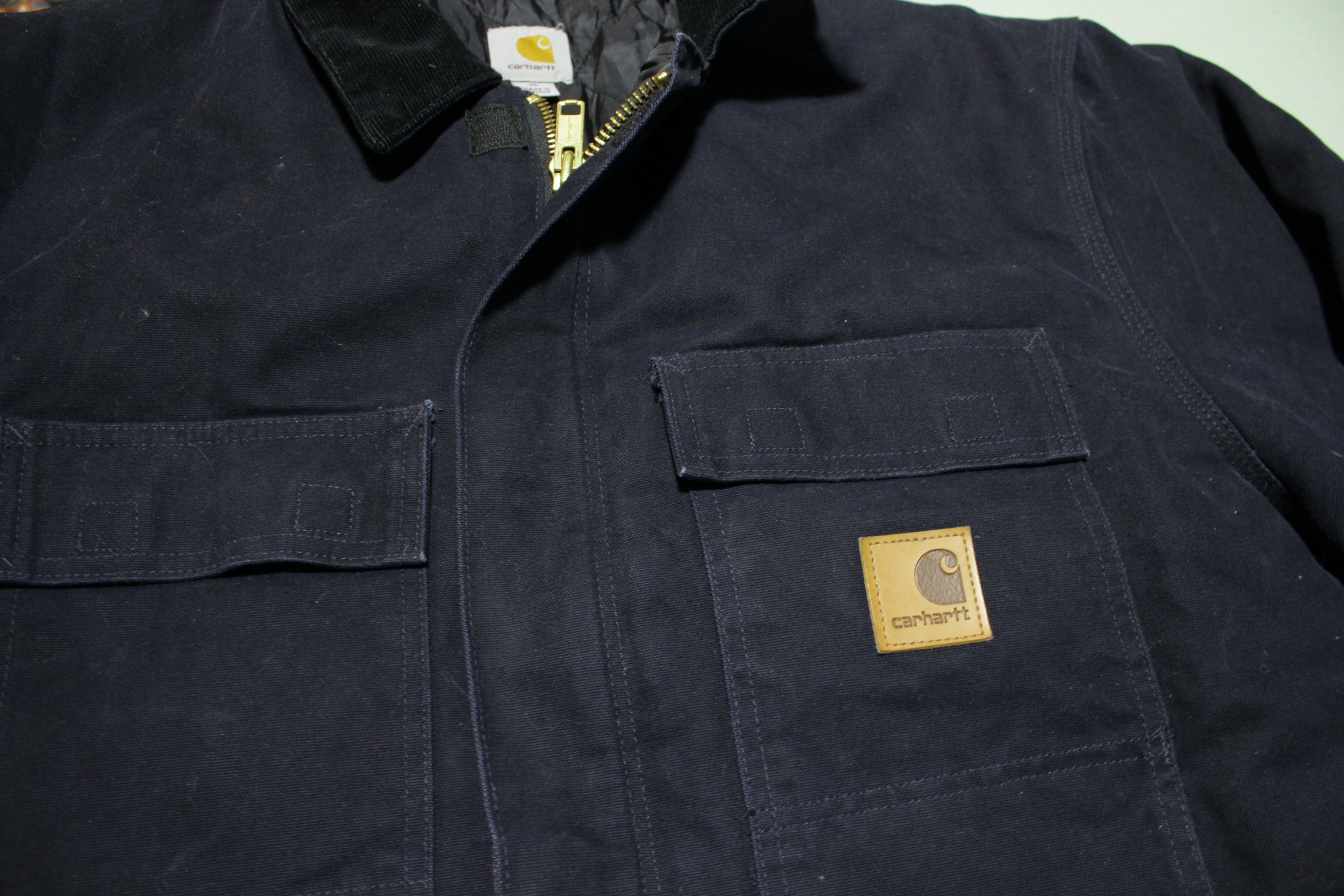 Carhartt C26 MDT Arctic Quilt Lined Chore Duck Canvas Jacket Workwear thefuzzyfelt