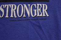 USA Olympics 1996 Atlanta Vintage 90s Swifter Higher Stronger Blue T-Shirt