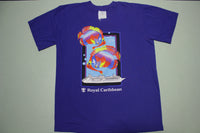 Royal Caribbean Vintage Cruise Lines 80s 90s Single Stitch T-Shirt