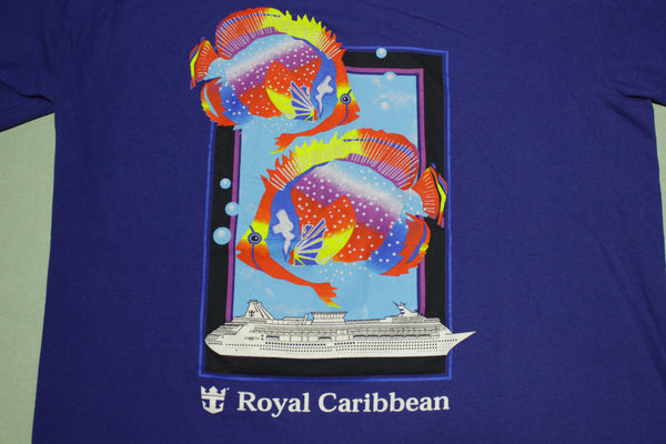 Royal Caribbean Vintage Cruise Lines 80s 90s Single Stitch T-Shirt