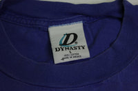 Seattle Seahawks Vintage 90's Dynasty Dual Helmet NFL Football T-Shirt