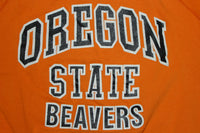 Oregon State Beavers Vintage Tultex USA Orange 80's Crewneck Sweatshirt