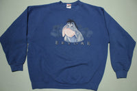 Eeyore Vintage 90's Made in USA Pooh Cartoon Crewneck Sweatshirt