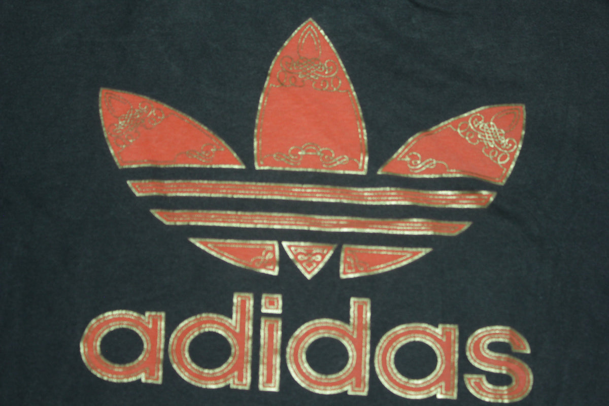 Run DMC Jam Master Jay Justic Arts Music Adidas Trefoil 2007 T-Shirt