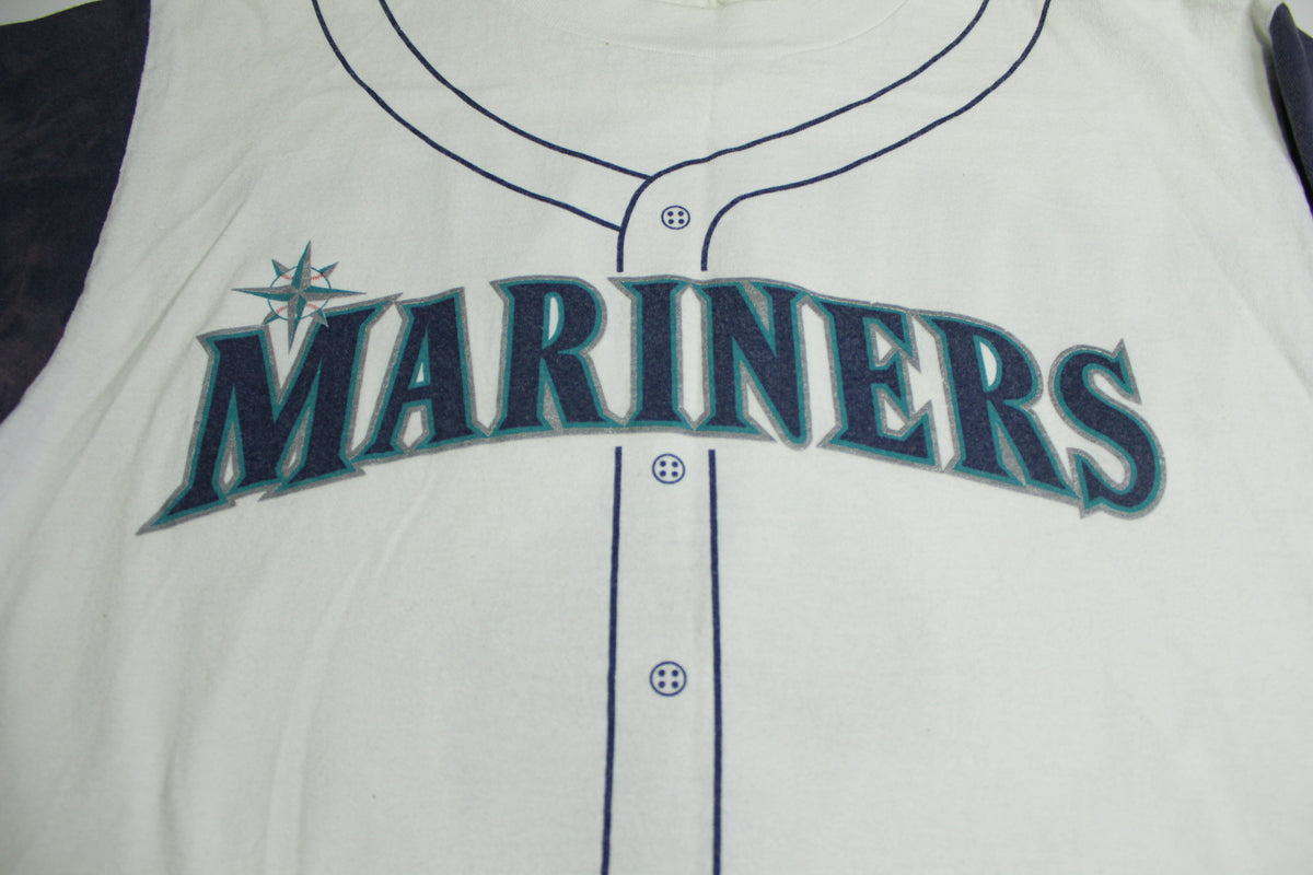 Vintage 1997 Seattle Mariners MLB single stitch T-shirt. Tagged as a men’s  XL. | SidelineSwap