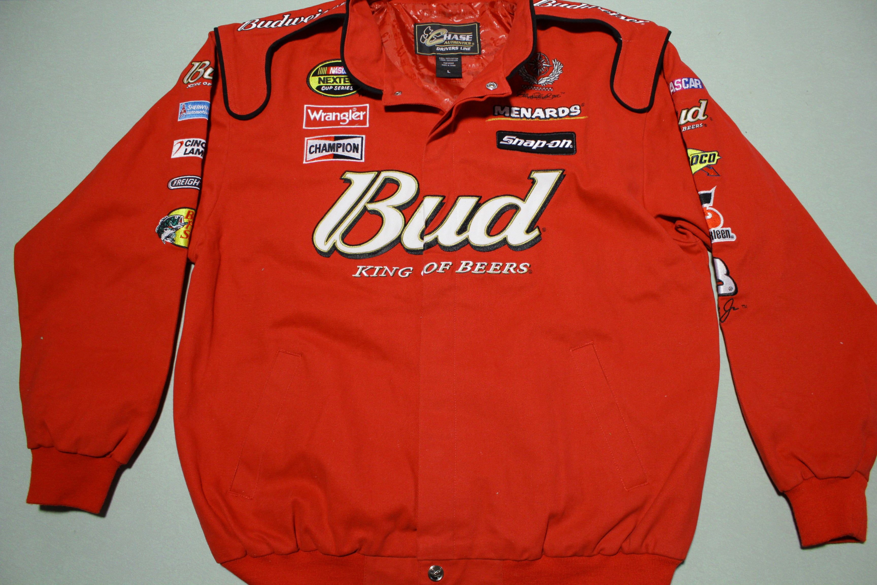 Dale earnhardt jr hot sale bud jacket