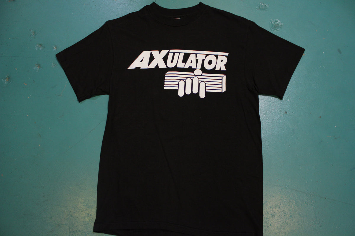Axulator Vintage 90s Hanes Beefy Made in USA Guitar Single Stitch Tshirt