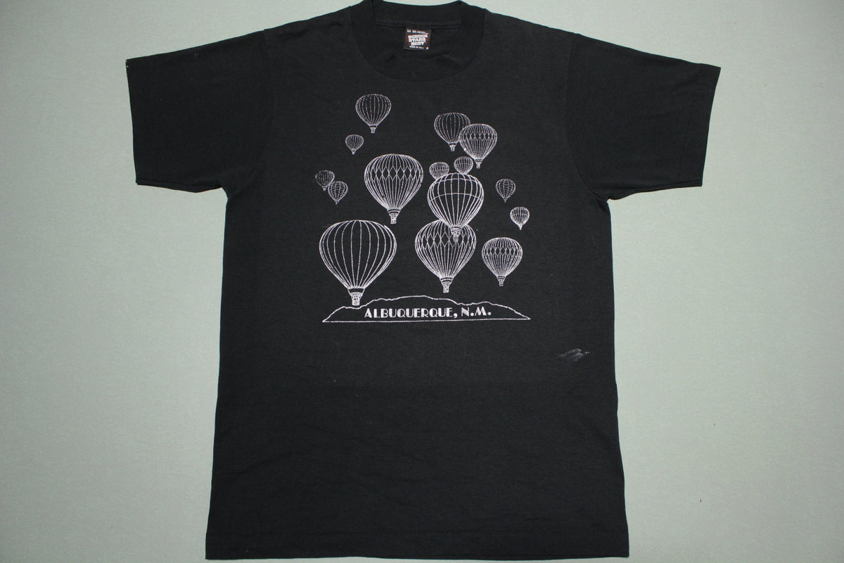 Albuquerque New Mexico Vintage 90s Screen Stars Hot Air Balloon T-Shirt