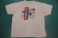 LCIRSA Layafette 1992 Vintage Quickick State Tournament 90s Football Tshirt