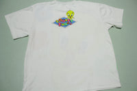 Tweety 1993 Vintage Looney Tunes Flower Power Cartoon T-Shirt