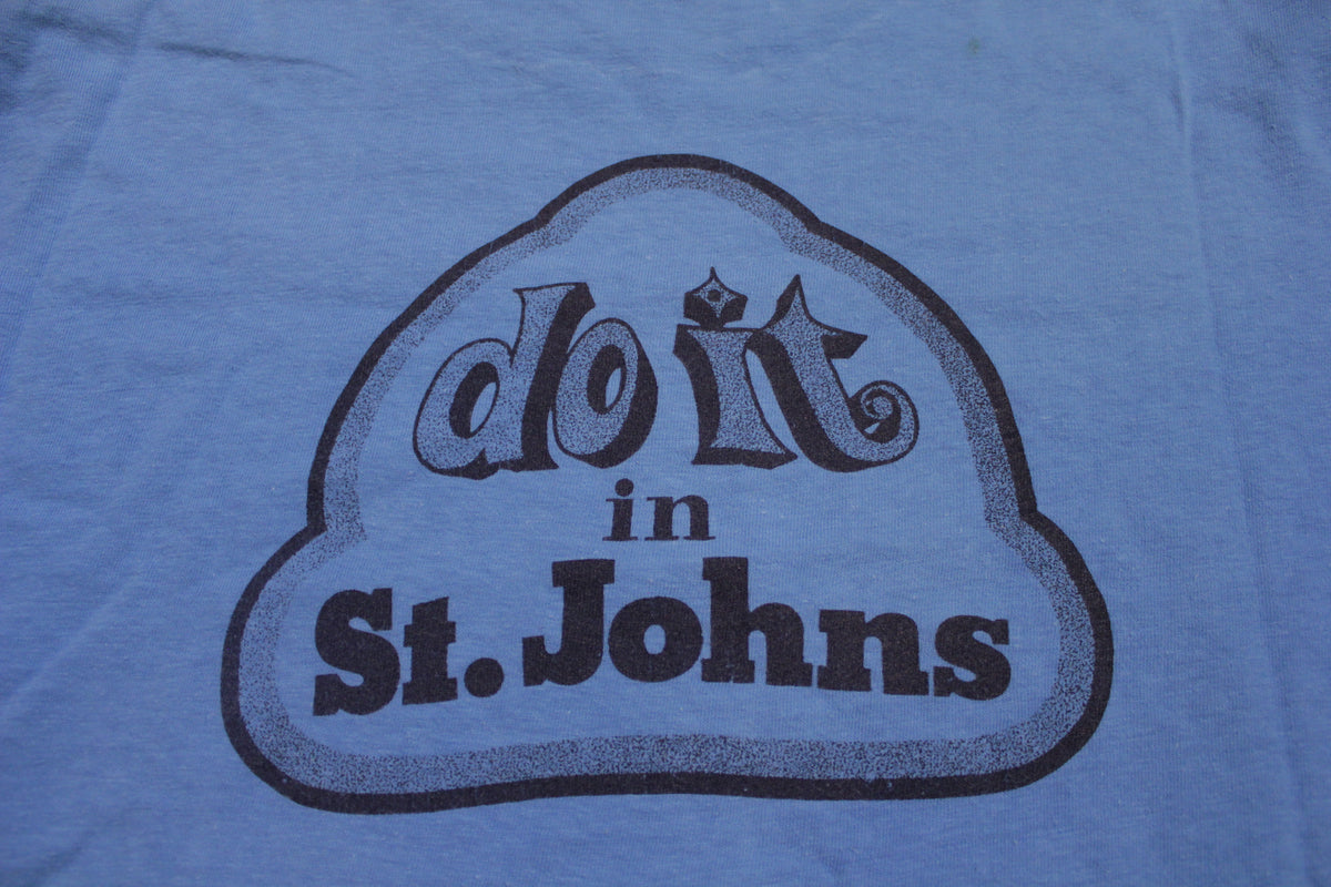 Do It in St Johns Bridge Portland Vintage 70s Single Stitch Tshirt