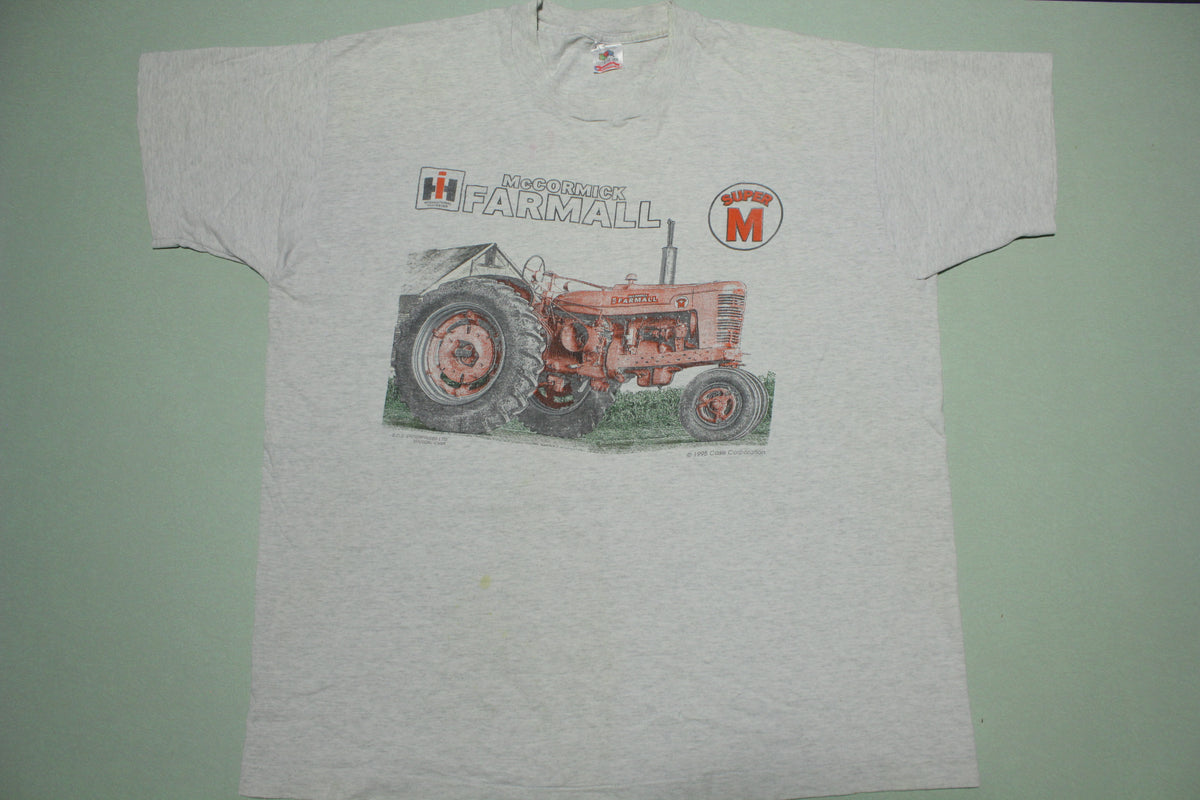 McCormick Farmall International Harvester Vintage 90's USA Super M T-Shirt