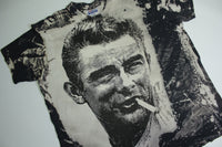 James Dean Vintage 90's Mosquitohead All Over Print Bleached Single Stitch USA T-Shirt