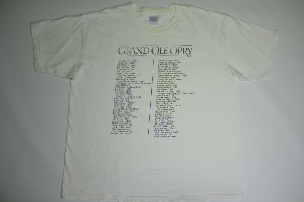 Grand Ole Opry 50's - 2000 Reba Dolly Parton Vintage Country Music T-Shirt