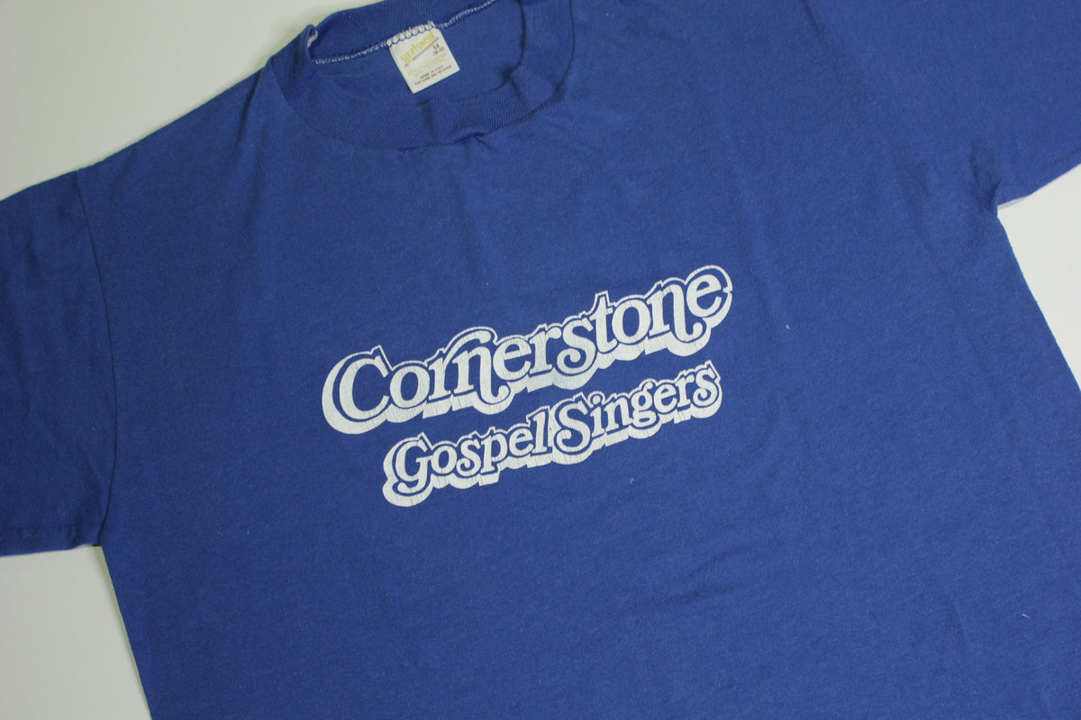 Cornerstone Gospel Singers Vintage 80's Sportswear Single Stitch T-Shirt