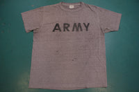 Army Official 1988 Distressed Military Government Issue 80s Single Stitch Vintage T-Shirt