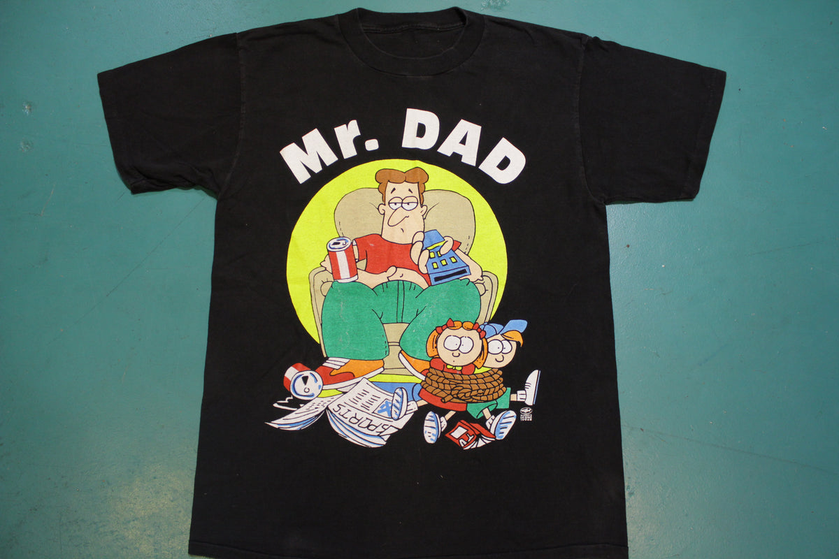 Mr Dad Al Bundy Married with Children 1994 Single Stitch 90s Vintage Crew Neck T-Shirt