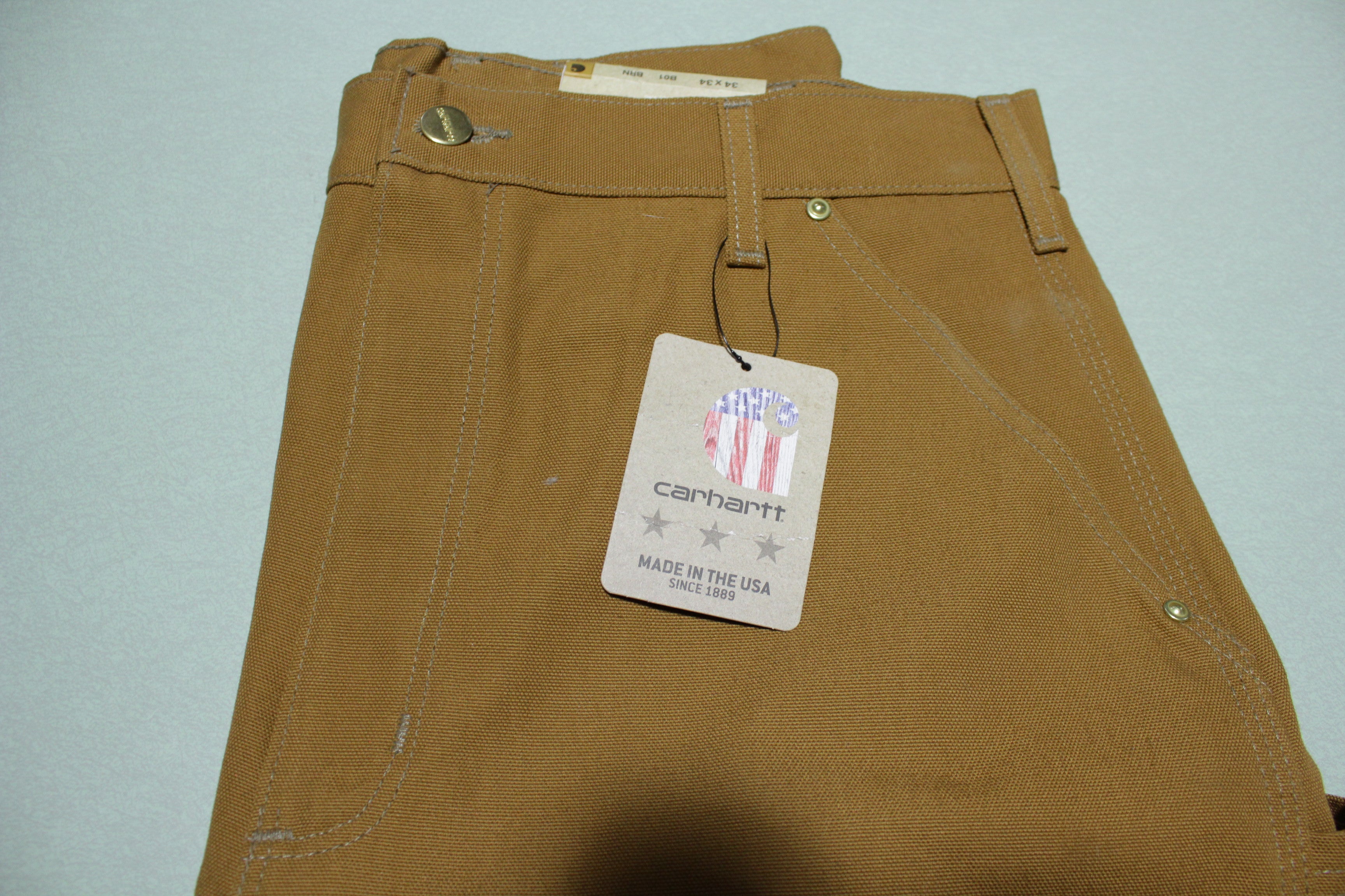 パンツ Carhartt double knee B01-BRN made in USA IMG_0716_8bec09be-7ac9-442f-
