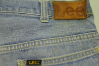 Lee Riders Vintage 70s Talon 42 Zipper Faded Hippy Flare Jeans