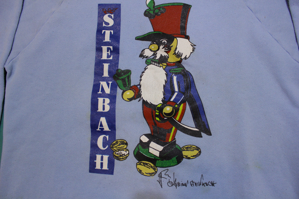 Christian Steinbach Famous Nutcracker King 80s Vintage Fruit of the Loom Crew Neck Sweatshirt
