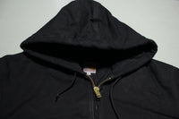 CARHARTT J140 BLK NEW!! Quilted Flannel Lined Duck Canvas Jacket USA MADE