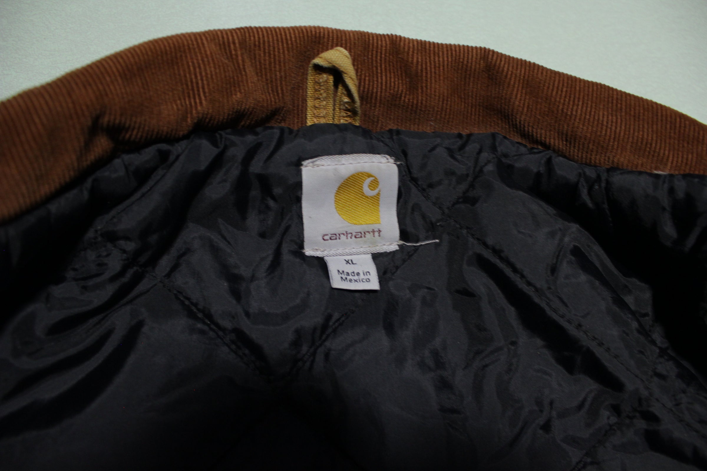 Carhartt J002 Arctic Quilt Lined Duck Traditional Jacket BRN – thefuzzyfelt