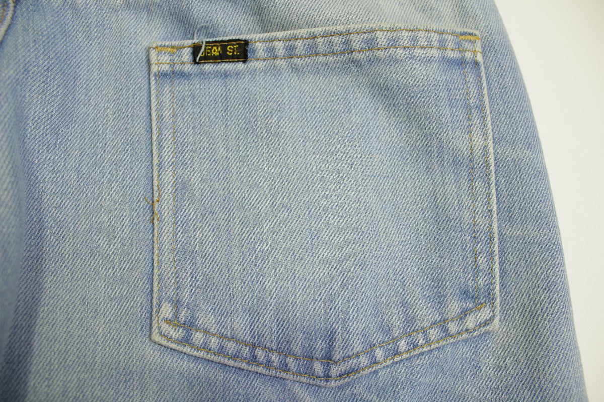Montgomery Ward Jean St Vintage 70's Denim Blue Jeans